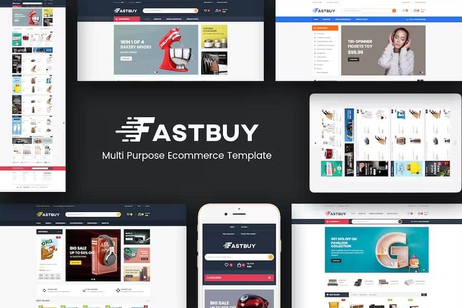FASTBUY – MEGA SHOP RESPONSIVE PRESTASHOP 1.7 THEME